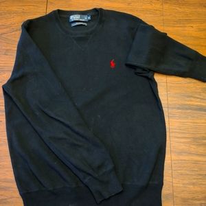 Polo by Ralph Lauren men's black sweater